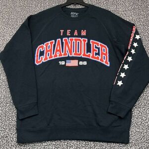 UFC Goat Crew Michael Chandler Team Sweatshirt Men XXL Black Pullover 2XL